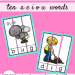 10 Free CVC Word Puzzles Liz S Early Learning Spot
