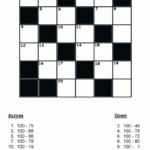 20 Easy And Interactive Math Crossword Puzzles
