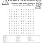 21 Knowledgeable Science Word Search KittyBabyLove