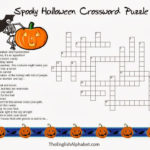 5 New Halloween Crossword Puzzles Printable Easy