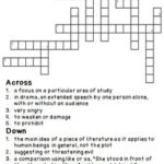 6th 8th Grade Curriculum Vocab Crossword Puzzles SAMPLE
