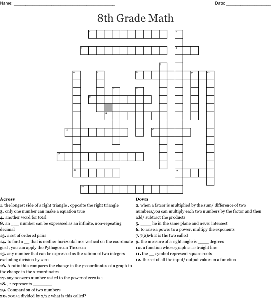 Crossword name. Crosswords for the 8 th Grade. Crossword Puzzle for Grade 8. Math crossword Puzzle. Crosswordus фото.