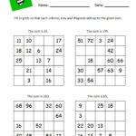 Advanced Magic Square Worksheet 1 Magic Squares Magic