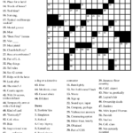 Beekeeper Crosswords Printable Crossword 4 Printable
