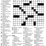 Best 3 Crossword Puzzles Printable PDF Images You Calendars