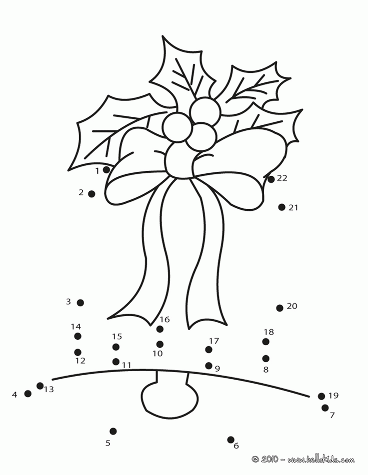 Free Printable Christmas Dot To Dot Puzzles