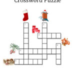 Christmas Crossword Puzzle Christmas Crossword Puzzles