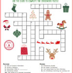 Christmas Crossword Puzzle Printable Thrifty Momma S Tips