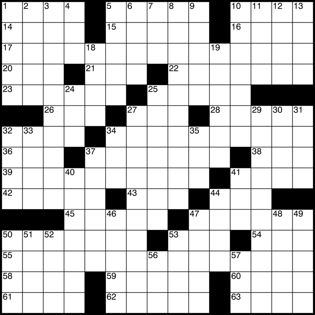 Printable Aarp Crossword Puzzles