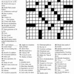Decisive Free Printable Sunday Crossword Puzzles In 2020