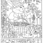 Easter Coloring Pages Hidden Pictures Adult Coloring Pages