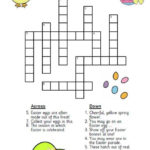 Easter Crossword Easter Crossword Easter Worksheets