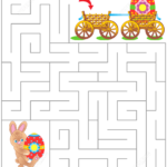 Easter Maze Puzzle Free Printable Puzzle Games