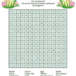 Easter Wordsearch Puzzle Free Printable Easter Wordsearch