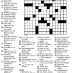 Easy Crossword Puzzles For Seniors Activity Shelter