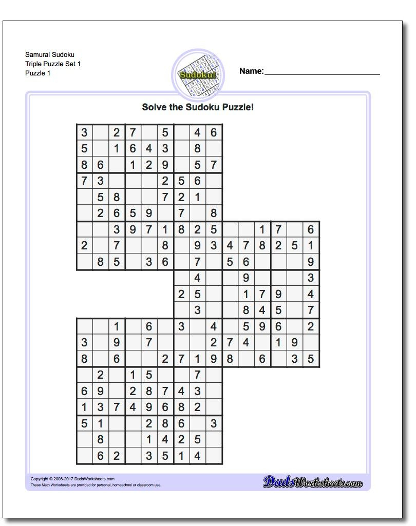 Free Printable Extreme Sudoku Puzzles