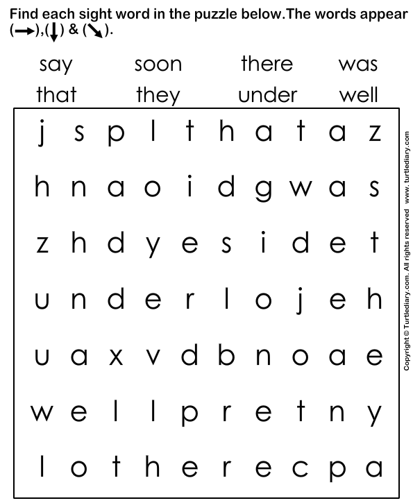 Free Circle A Word Puzzles Printable