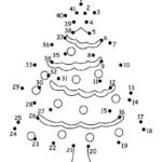 Free Christmas Tree Dot To Dot Puzzle Christmas