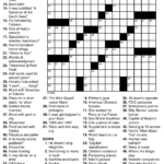 Free Easy Printable Crossword Puzzles For Adults Uk