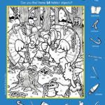 Free Hidden Pictures Thanksgiving Printable From