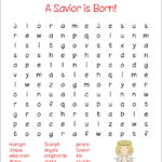 Free Printable Christmas Word Searches A Quiet Simple