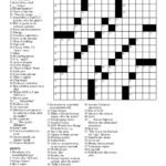 Free Printable Crossword Puzzle 1 Printable Crossword