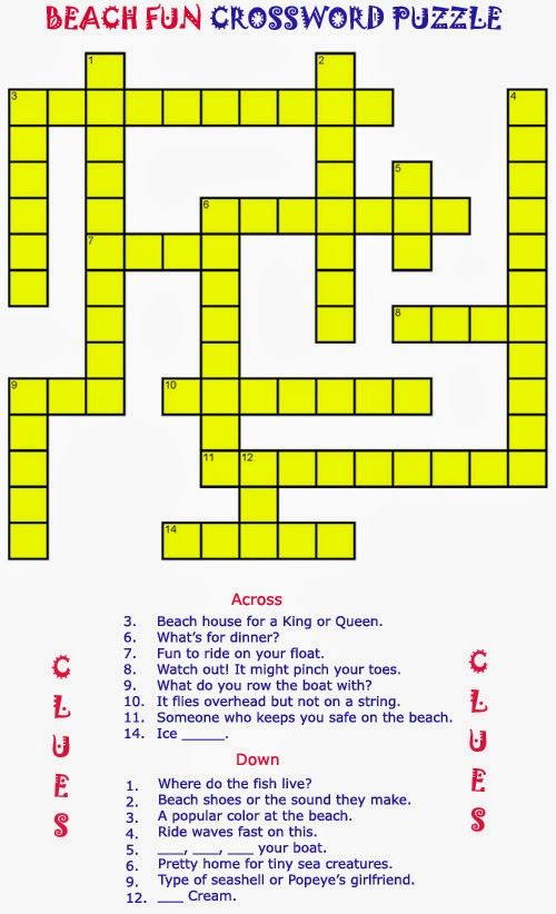 Free Printable Crossword Puzzles Elder Care Dementia