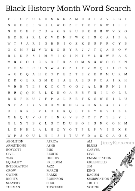 FREE Printable Martin Luther King Jr Word Search Puzzle