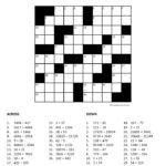 Free Printable Number Fill In Puzzles For Adults Download