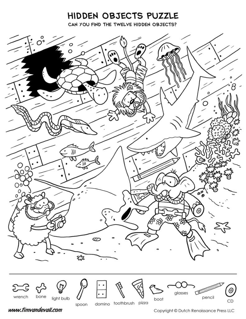 Free Printable Seek And Find