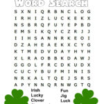 FREE St Patrick S Day Word Search StPatricksDay Fun