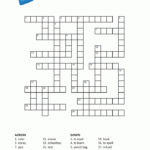 French School Vocabulary Crossword Puzzle Learn French