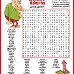 GIANT Adverbs Word Search By Puzzles To Print Teachers