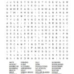 Hard Printable Word Searches For Adults Word Search