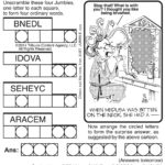 Here S The Missing Jumble Puzzle Picture Peninsula Daily
