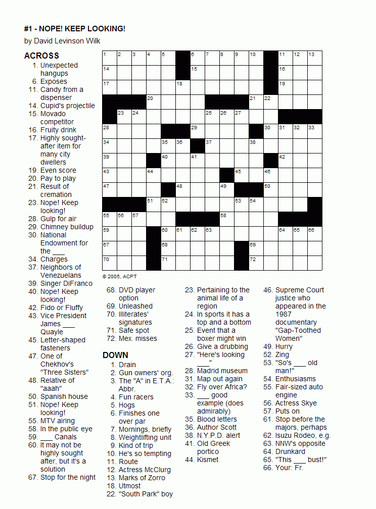 How To Make A Free Printable Crossword Puzzle Online