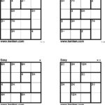Kenken Puzzles Printable 5X5 Printable Crossword Puzzles