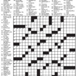 Los Angeles Times Sunday Crossword Puzzle Printable