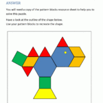Math Puzzles For Kids Shape Puzzles