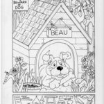 Oodles Of Fun Puppy Hidden Picture Puzzle And Coloring