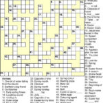 Print This Jumbo Spring Crossword Puzzle For Kids
