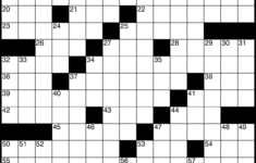 Printable Blank Crossword Grid Printable Crossword Puzzles