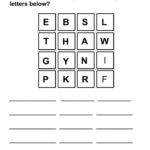 Printable Boggle Puzzles Printable Crossword Puzzles