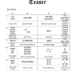 Printable Christmas Brain Teasers Great Ideas Chris