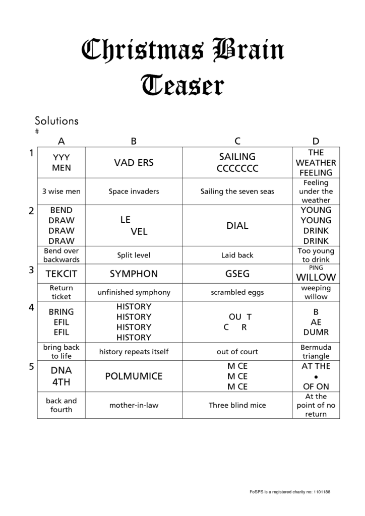 Free Printable Christmas Puzzles Brain Teasers