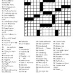 Printable Crossword Puzzles Easy Pdf Printable Crossword