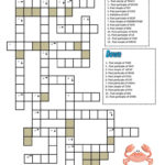 Printable Crossword Puzzles Esl Printable Crossword Puzzles