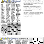 Printable Crossword Puzzles Timothy Parker Printable