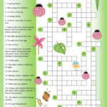 Printable Crossword Spring Printable Crossword Puzzles