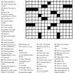Printable Crosswords For 9 Year Olds Printable Crossword